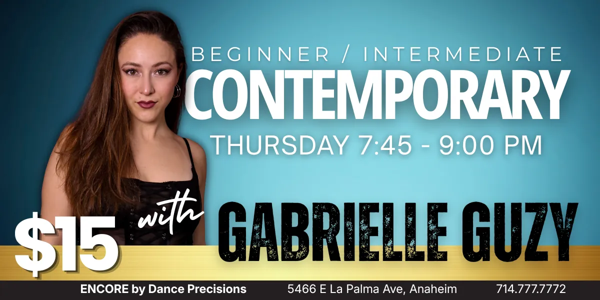 ADULT BEG/INT CONTEMPORARY WITH GABRIELLE GUZY