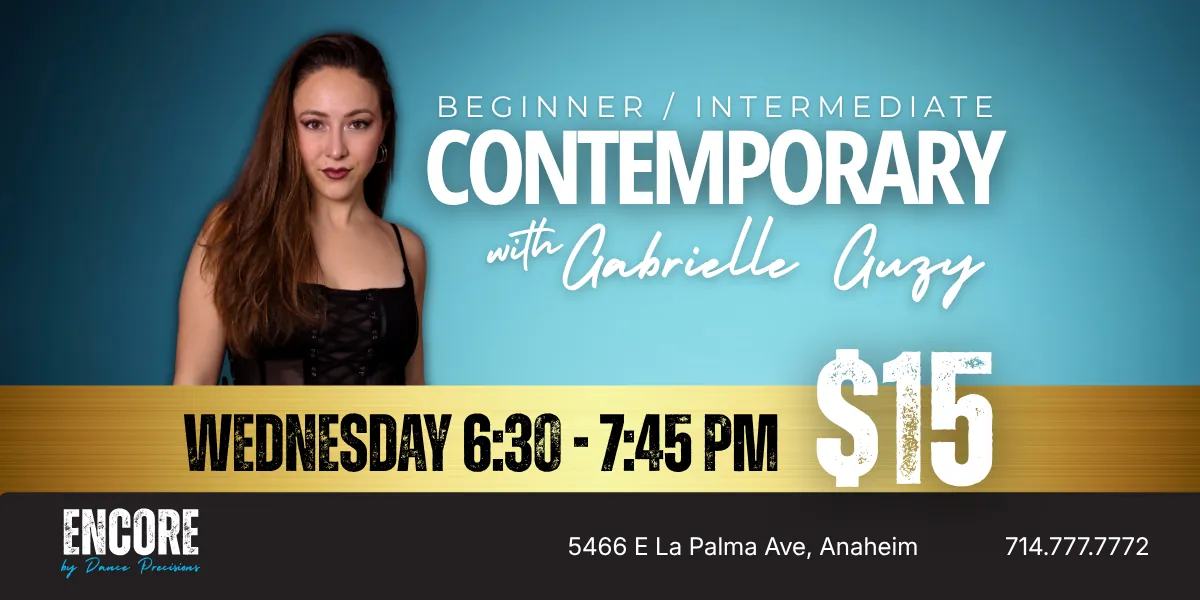 ADULT BEG/INT CONTEMPORARY WITH GABRIELLE GUZY