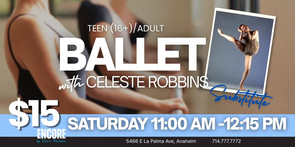 ADULT BALLET WITH CELESTE ROBBINS