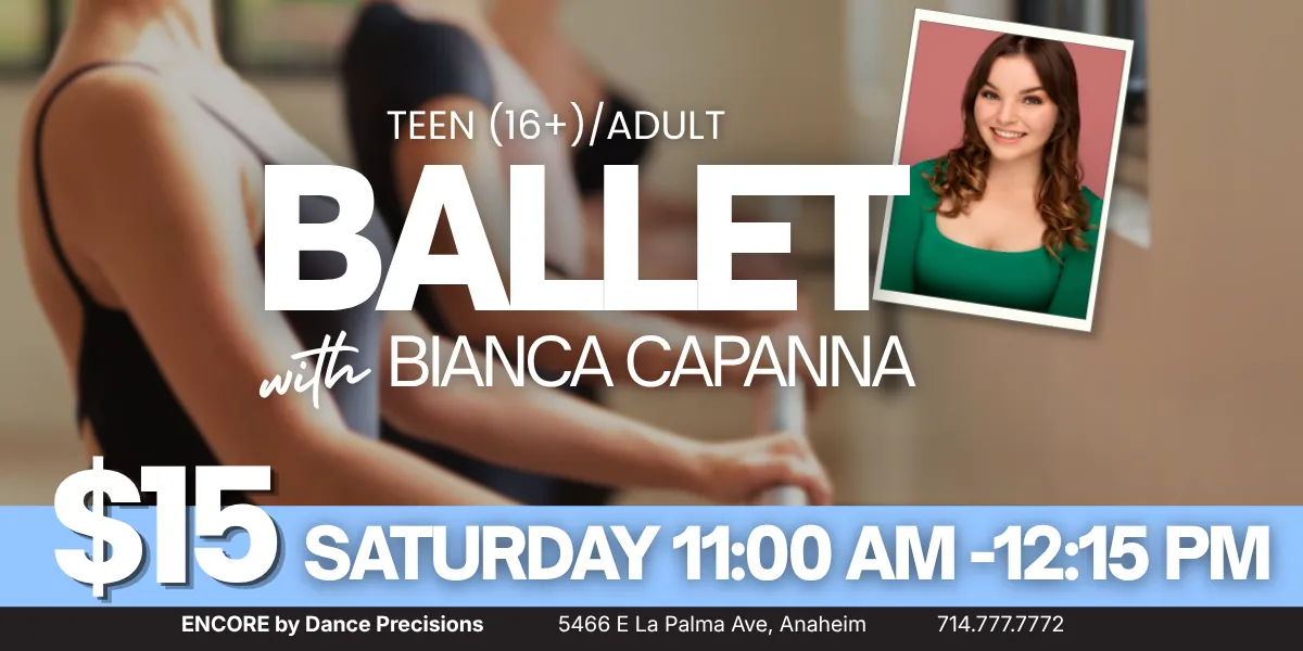 ADULT BALLET WITH BIANCA CAPANNA