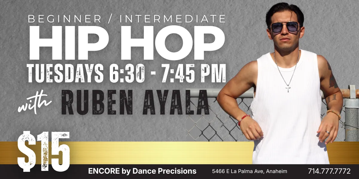 ADULT OPEN LEVEL HIP HOP WITH RUBEN AYALA