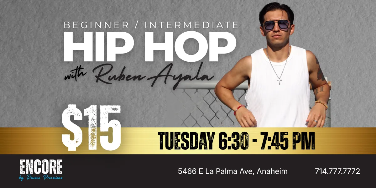 ADULT OPEN LEVEL HIP HOP WITH RUBEN AYALA