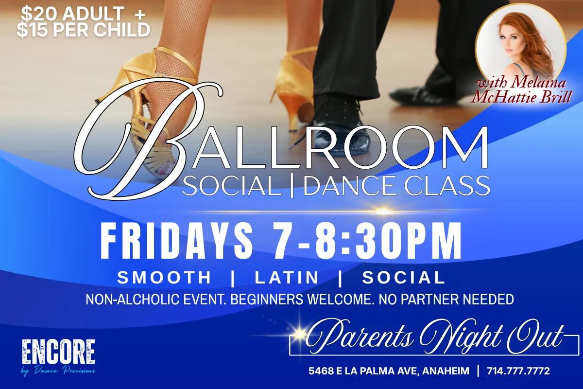 BALLROOM FRIDAYS | ADULTS AGES 16+ | PARENT NIGHT OUT.
