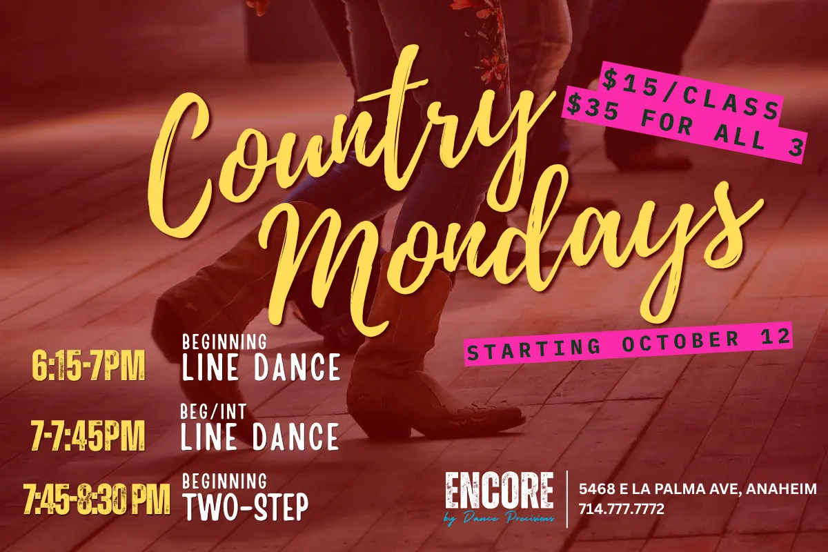 COUNTRY MONDAYS | ADULTS AGES 16+