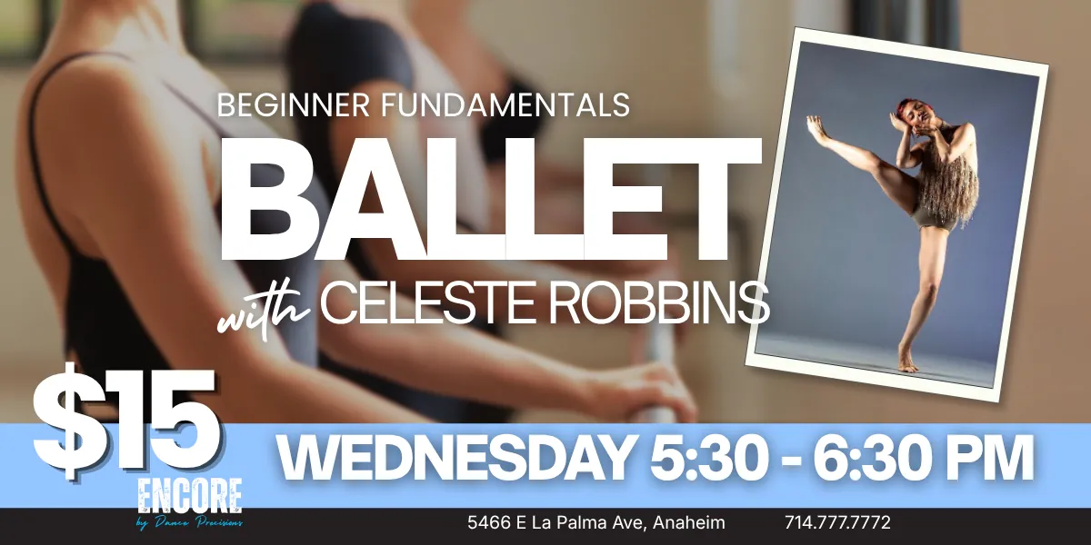 ADULT BALLET FUNDAMENTALS WITH CELESTE ROBBINS