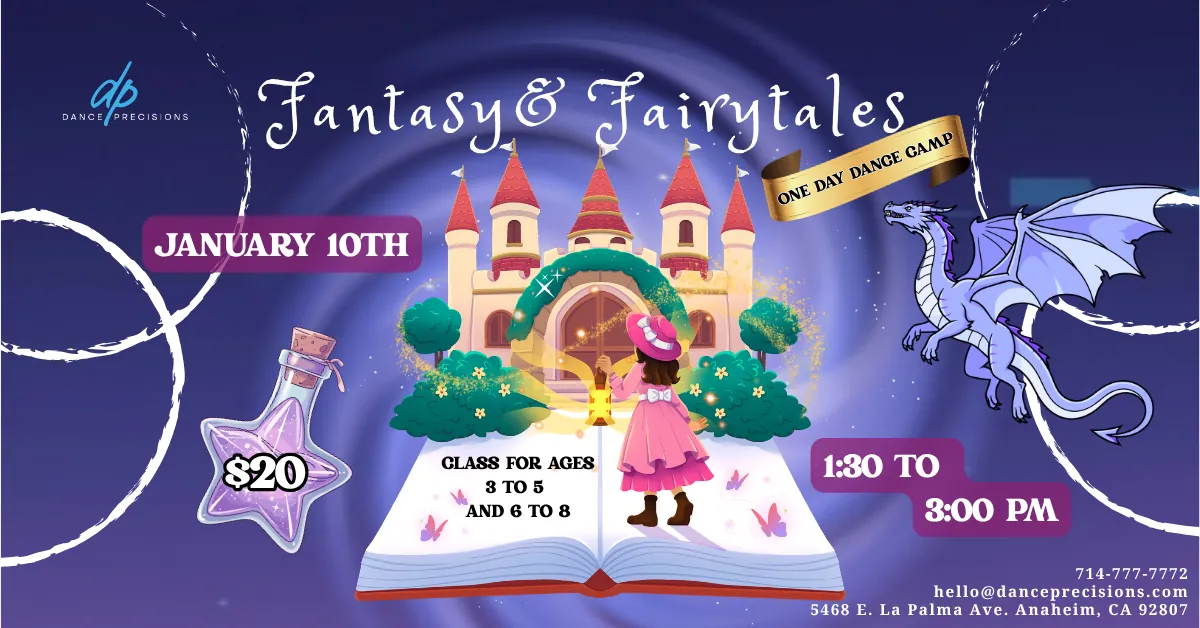 Fantasy & Fairytales| One Day Dance Camps