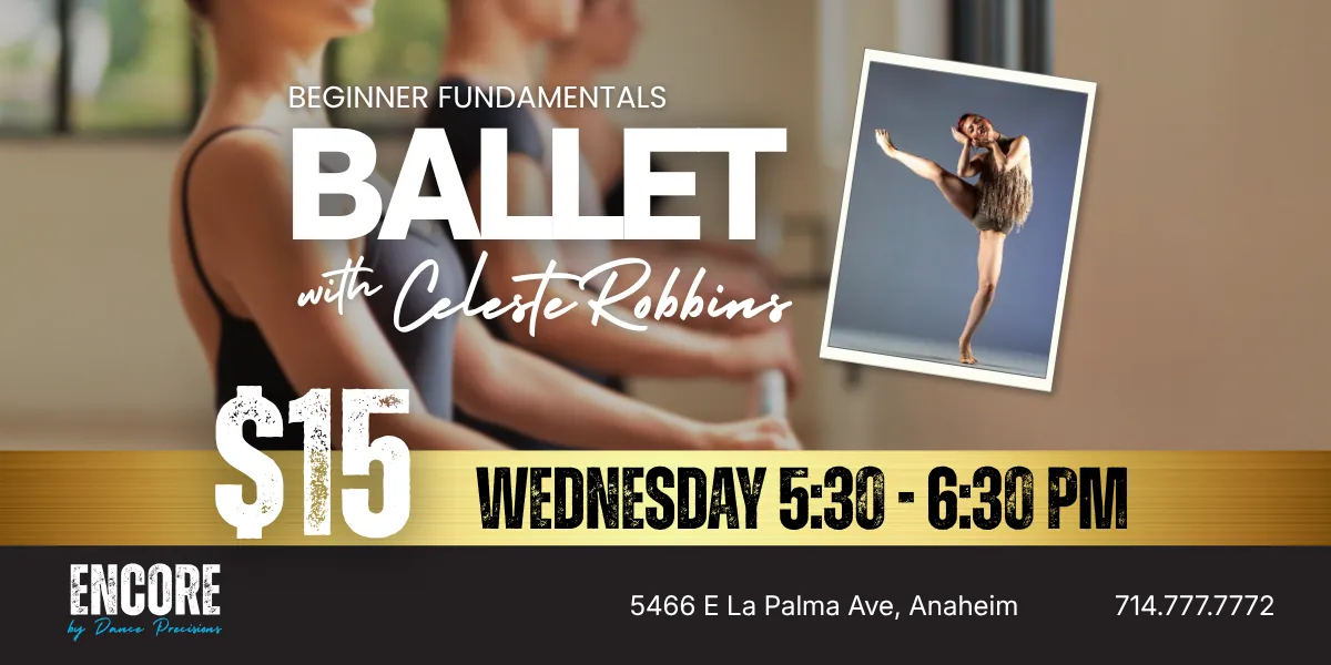 ADULT BALLET FUNDAMENTALS WITH CELESTE ROBBINS