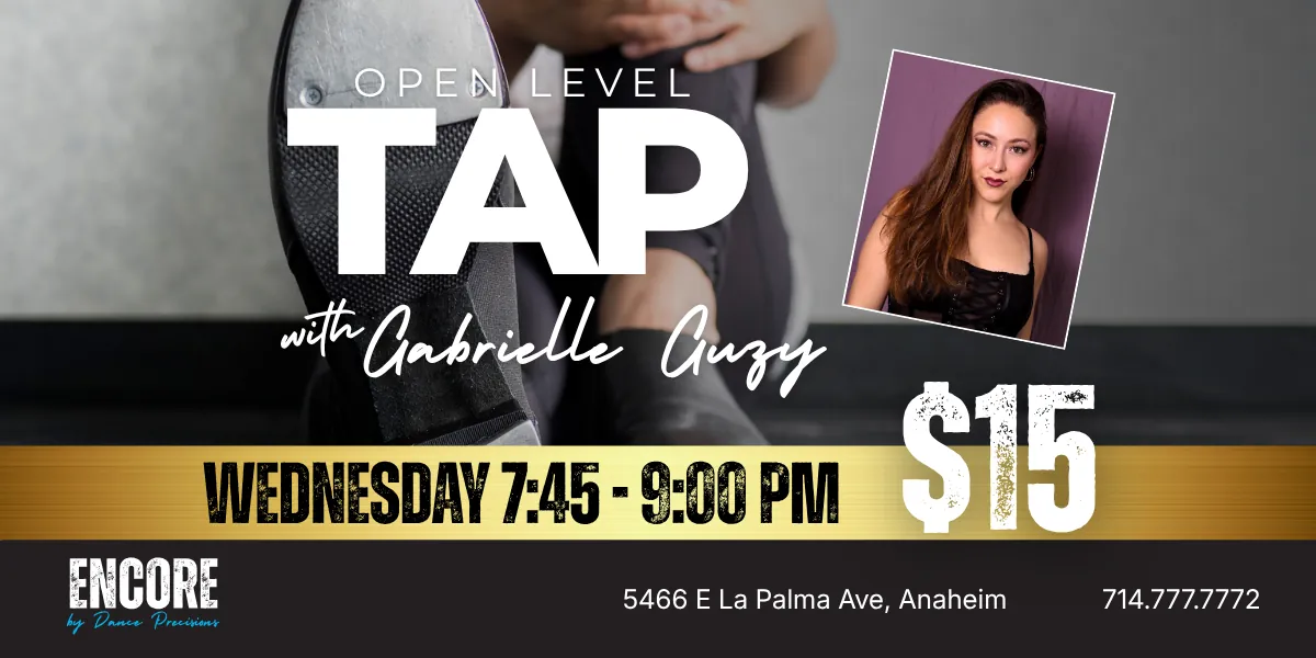 ADULT OPEN TAP WITH GABRIELLE GUZY