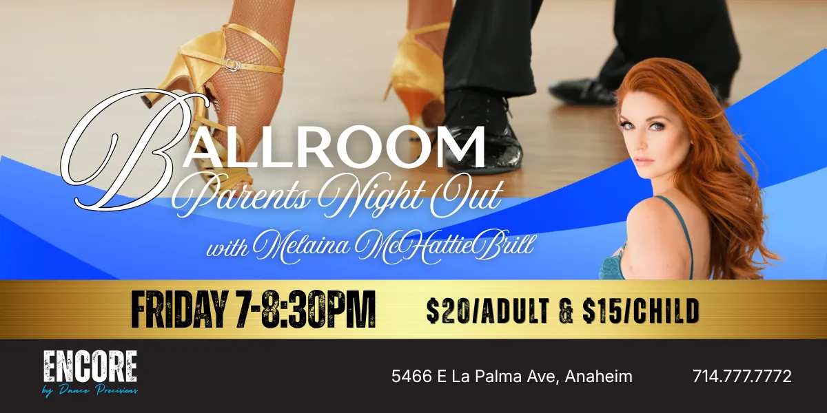 BALLROOM FRIDAYS | ADULTS AGES 16+ | PARENT NIGHT OUT.