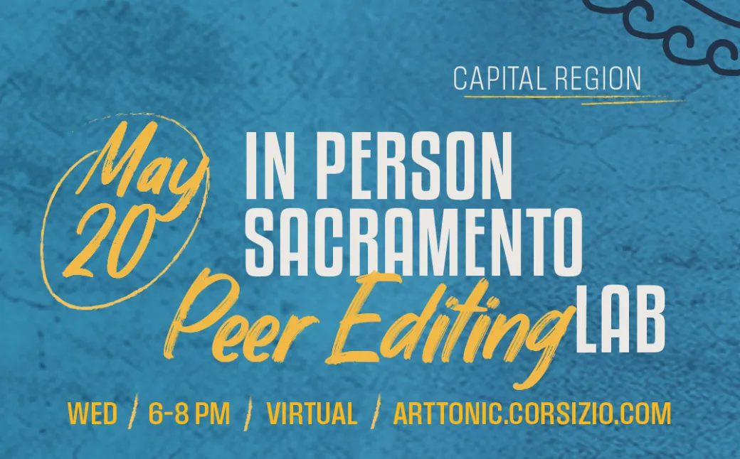 Individual Artists Fellowship (IAF) Sacramento Peer Editing Lab