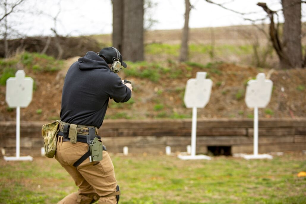 Shooting on the Move / Shoot Don't Shoot Drills Police range 3