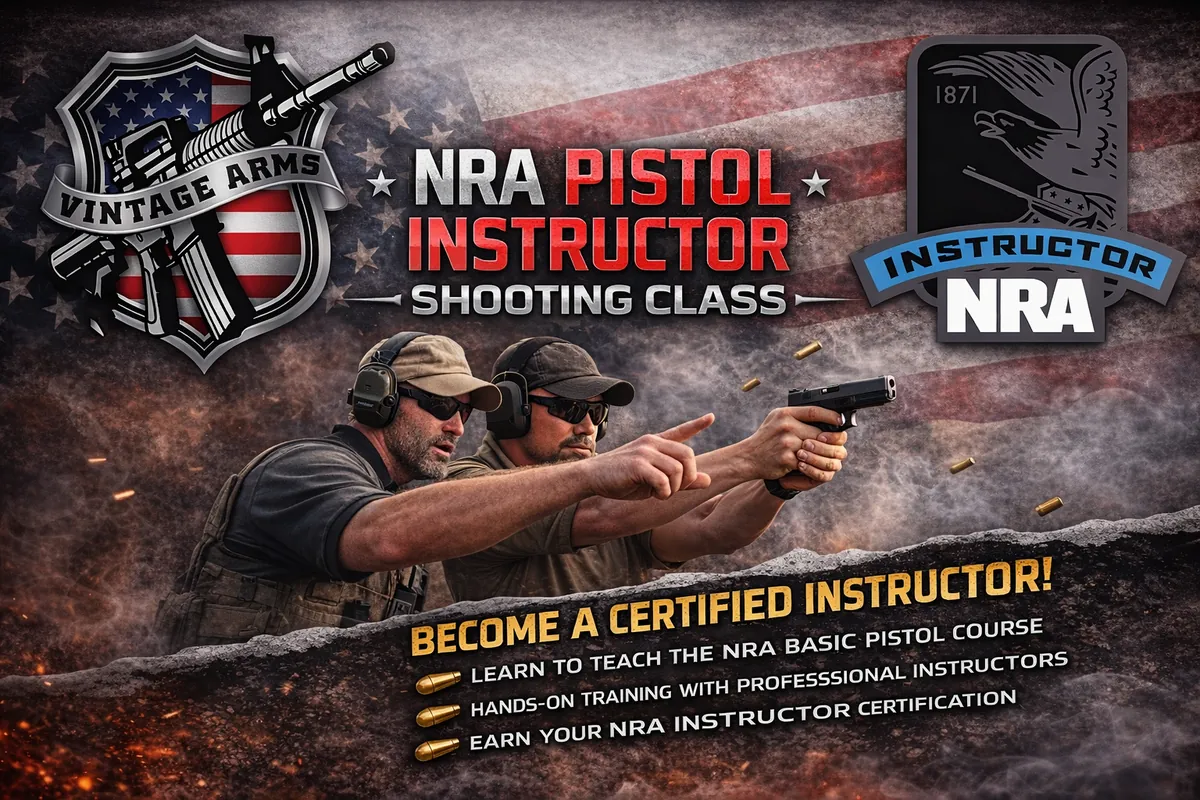 NRA INSTRUCTOR PISTOL SHOOTING COURSE