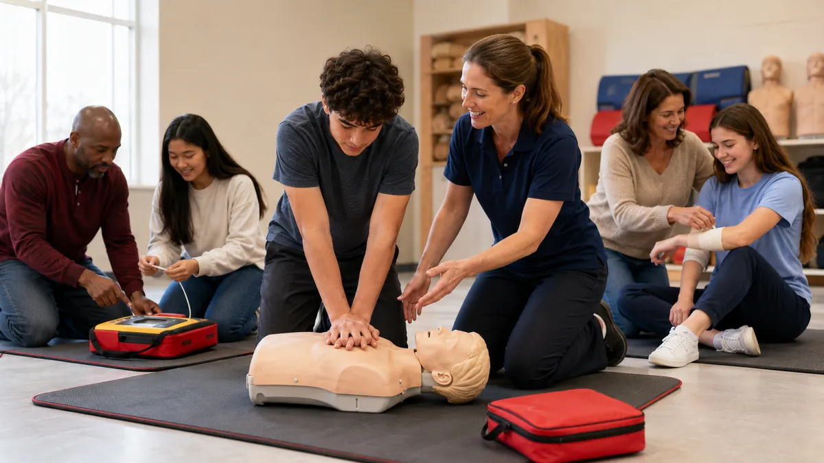 First Aid CPR AED - Christ Family Homeschool Ministries