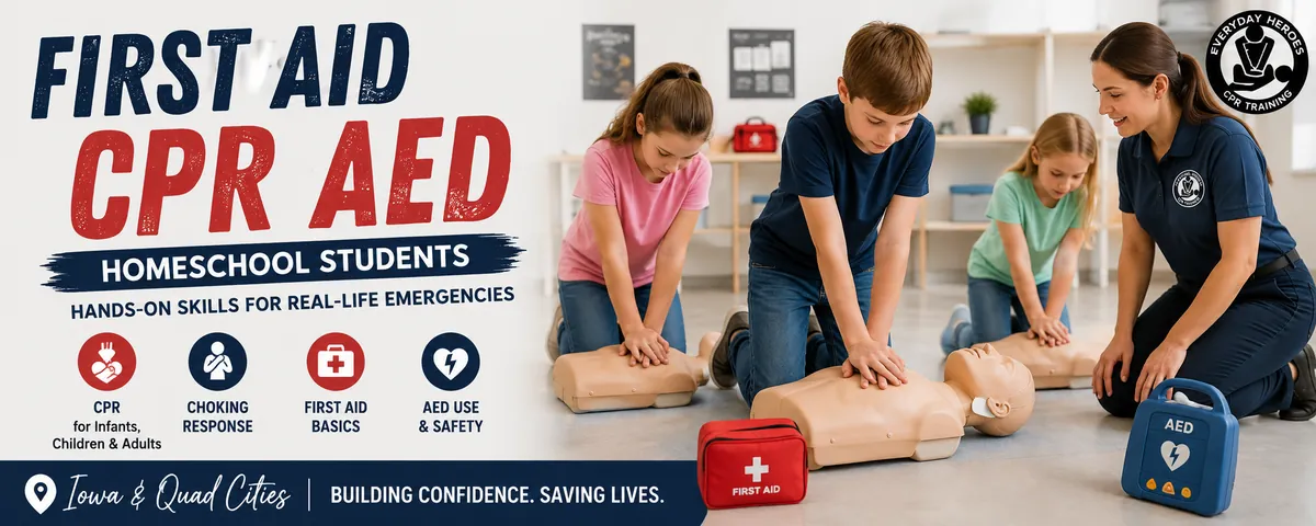 First Aid CPR AED - Homeschool Students