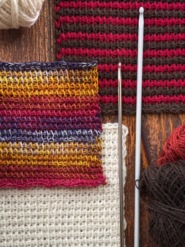 Intermediate Crochet Level I: Tunisian Simple Stitch