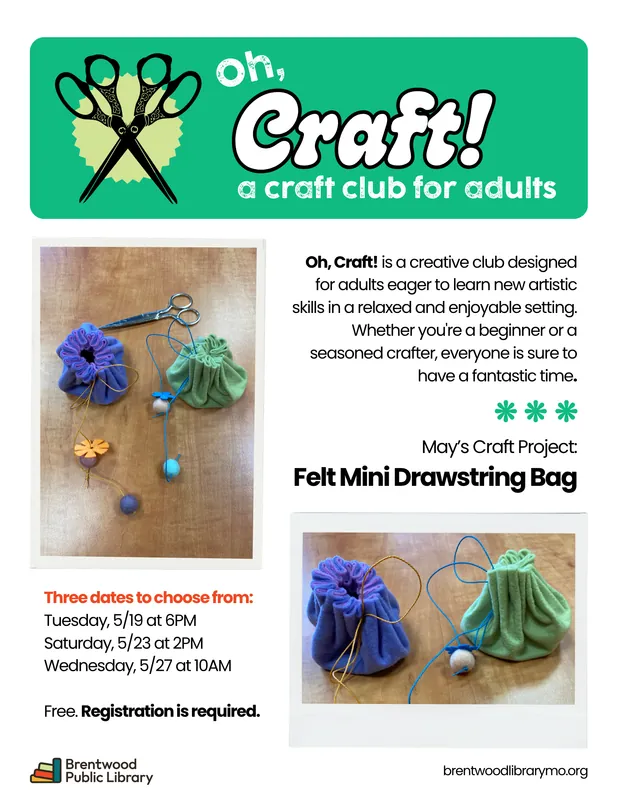 Adult Craft: Stamp Carving Flowers