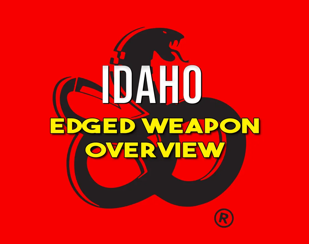 Edged Weapon Overview (EWO) - Sandpoint, ID