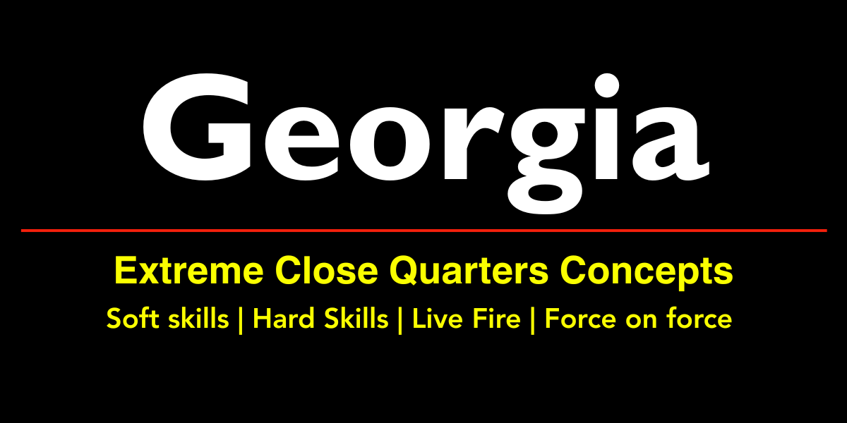 Extreme Close Quarters Concepts (ECQC) - Georgia