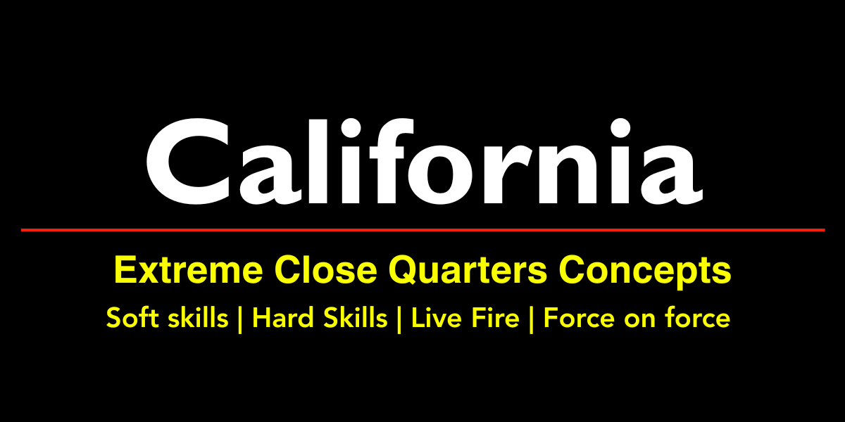 Extreme Close Quarters Concepts (ECQC) -  SoCAL (Burro Canyon East of LA)
