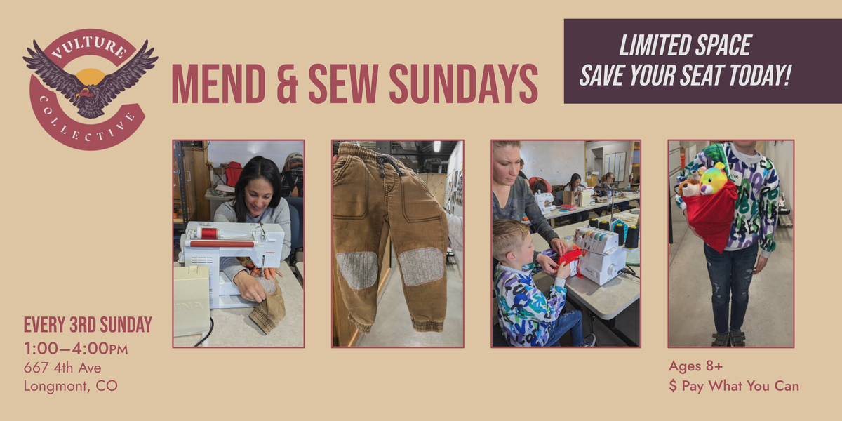 Mend & Sew Sundays at Firehouse