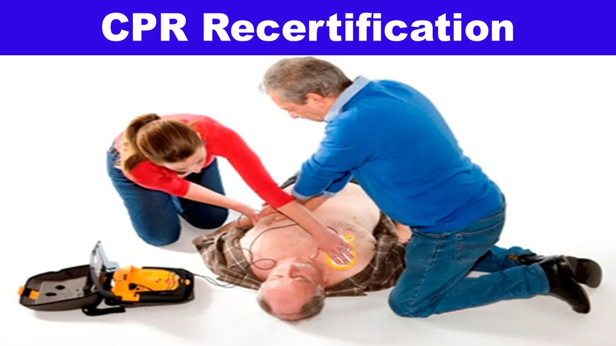 Recertification - CPR C