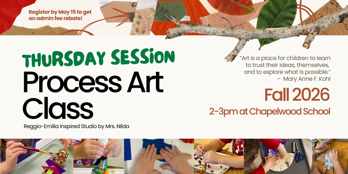 Thursday Process Art Class - Fall 2026 After School
