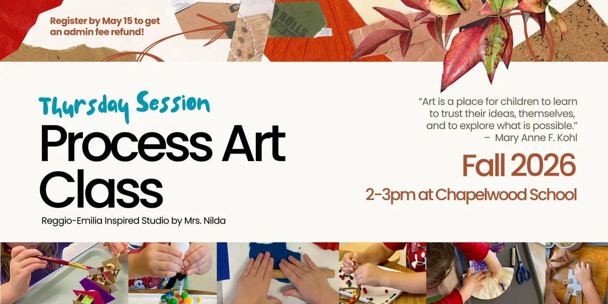 Thursday Process Art Class - Fall 2026 After School