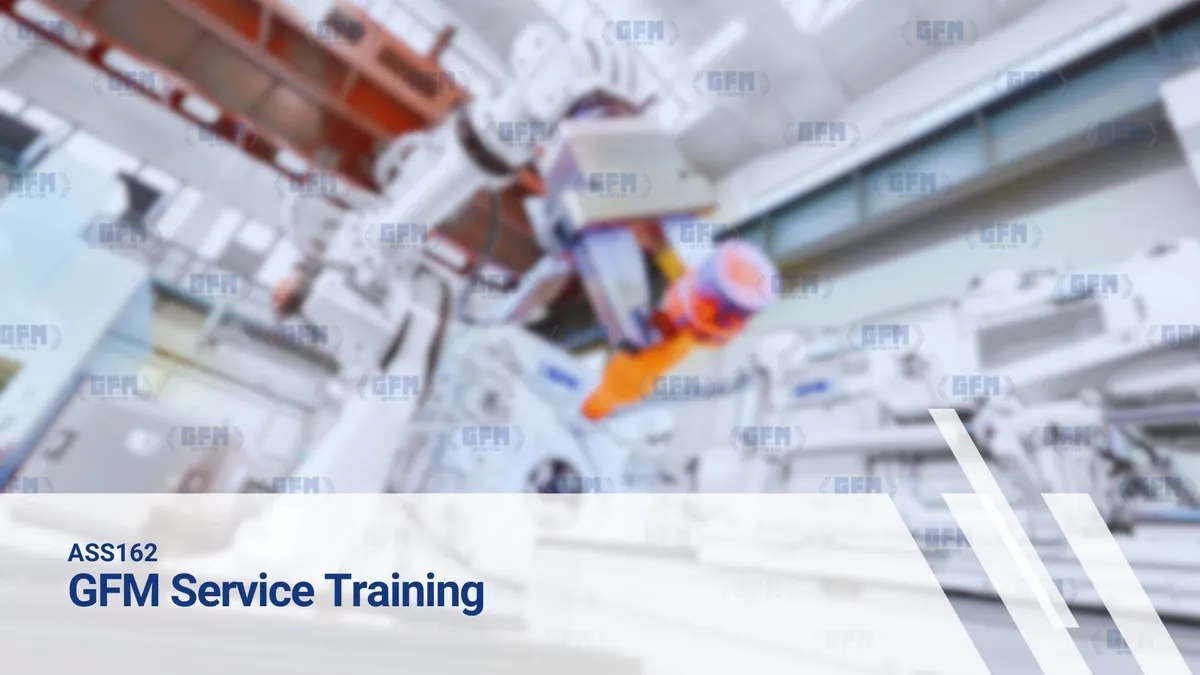 ASS162 GFM Service Training - Antriebstechnik ABB: Grundlagen und Schnittstellen