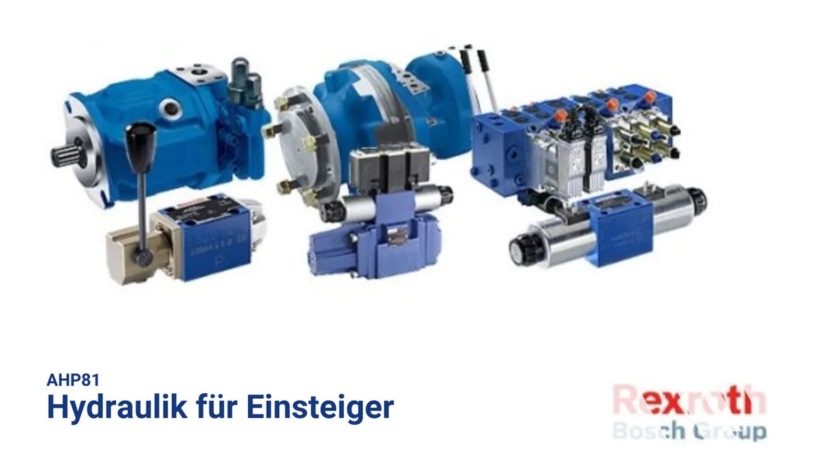 AHP81 e-Learning "Hydraulik für Einsteiger Grundlagen"