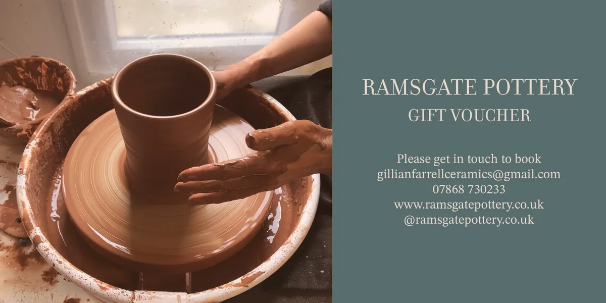 Gift Voucher for Private Throwing Lesson For Two On The Potter’s wheel