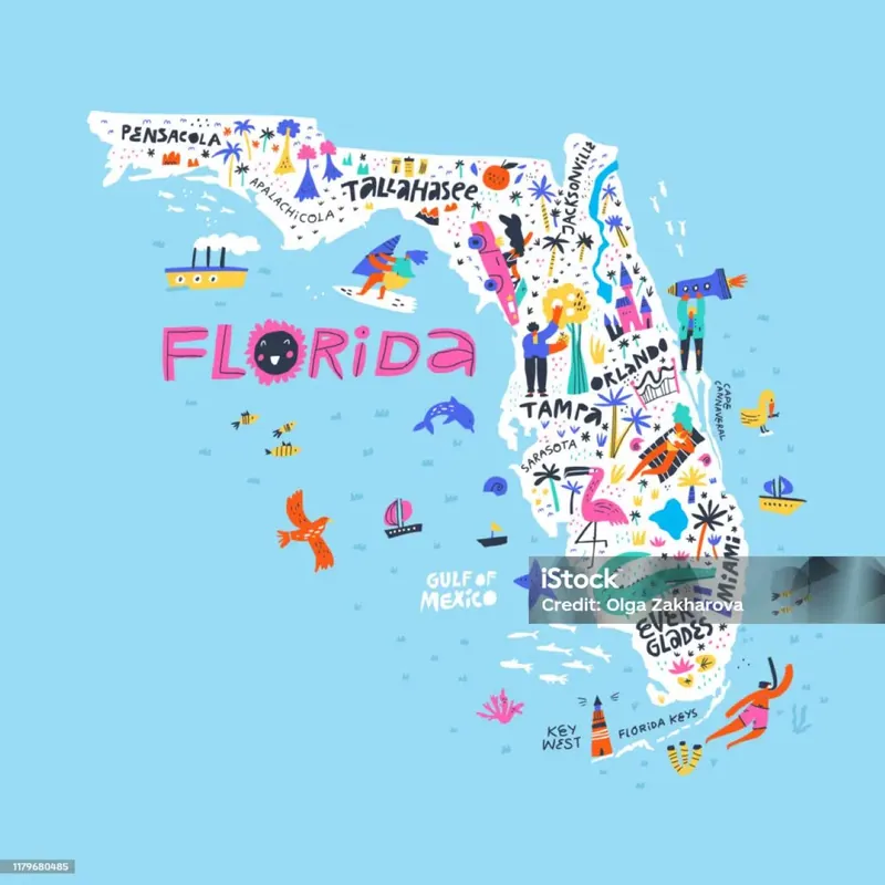 Mon 09:00-10:00 -- 486MA Journey Through Florida: Inside and Out