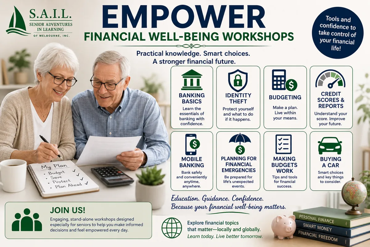 Tue 12:00-1:00 NEW 234TD EMPOWER – FINANCIAL WELL-BEING WORKSHOPS
