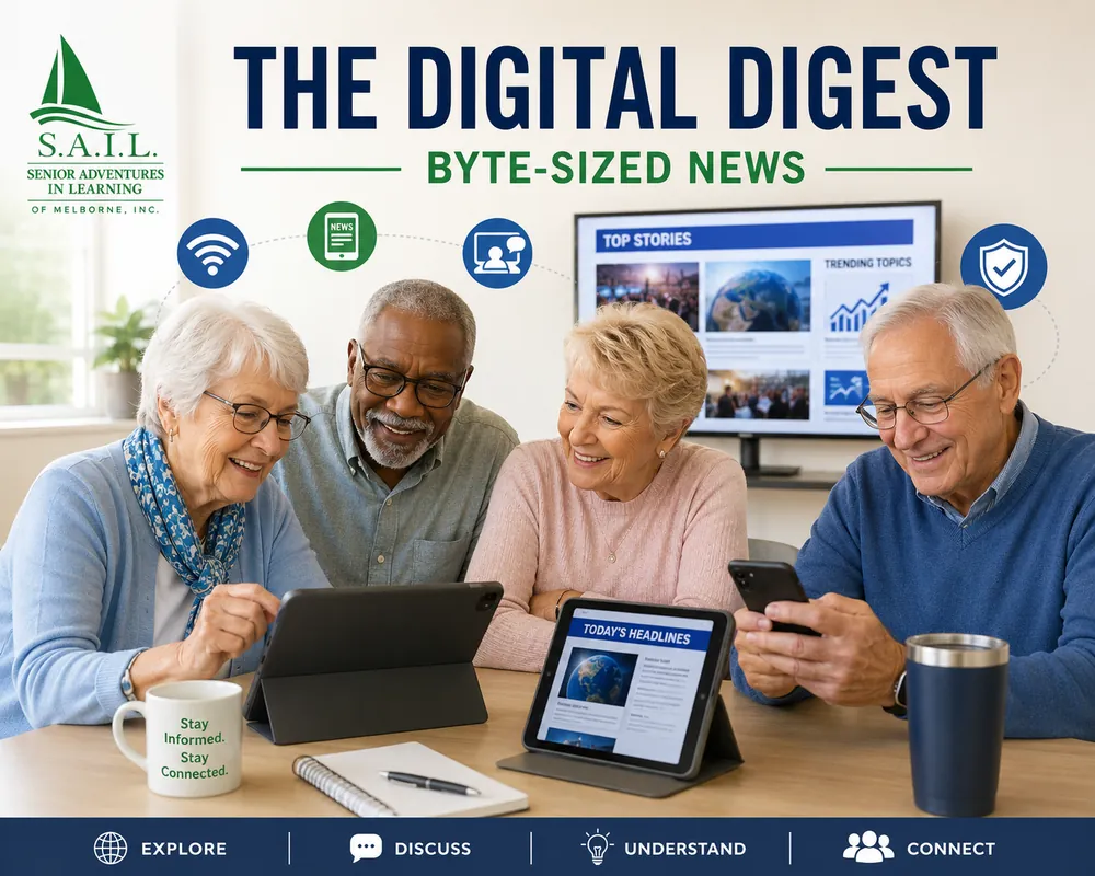 Wed 09:00-10:00 - NEW 926WA THE DIGITAL DIGEST – BYTE-SIZED NEWS