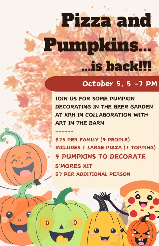 Pizza & Pumpkins: Parents & Kids Night Out!
