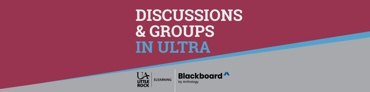 Discussions and Groups in Ultra with Anthology