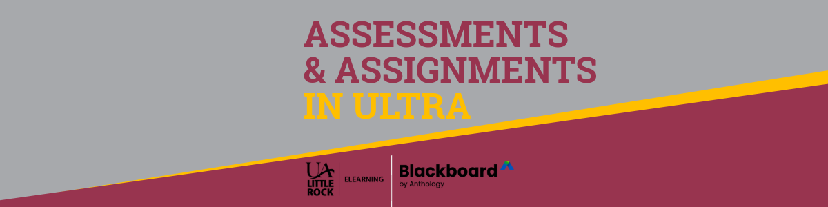 Assessments and Assignments in Ultra with Anthology