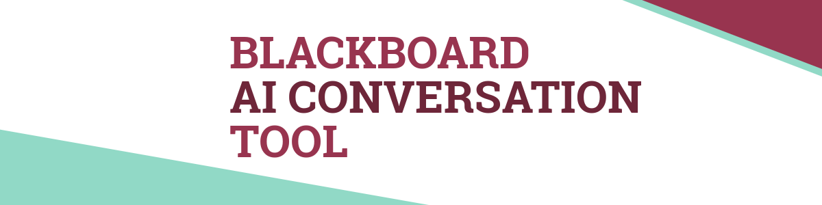 Blackboard AI Conversation Tool Session for Faculty
