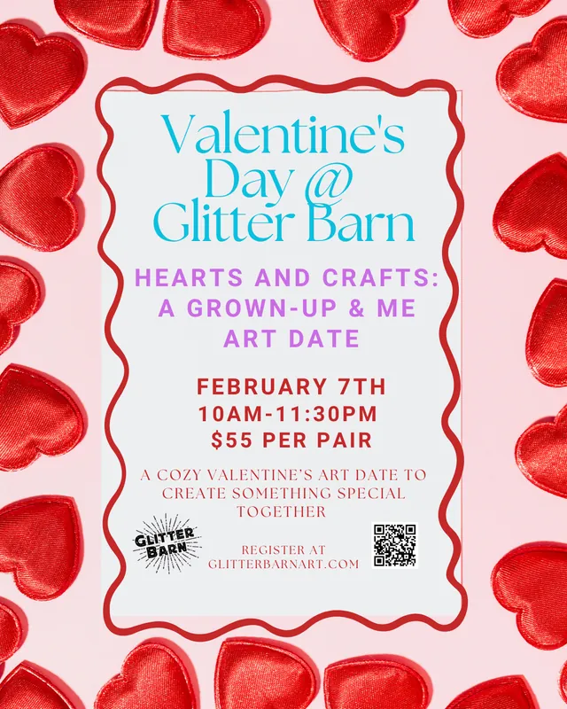 Hearts and Crafts: A Grown Up and Me Art Date