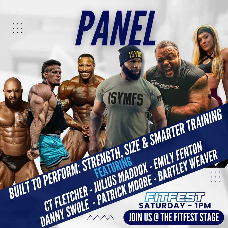 PANEL - Built to Perform: Strength, Size & Smarter Training