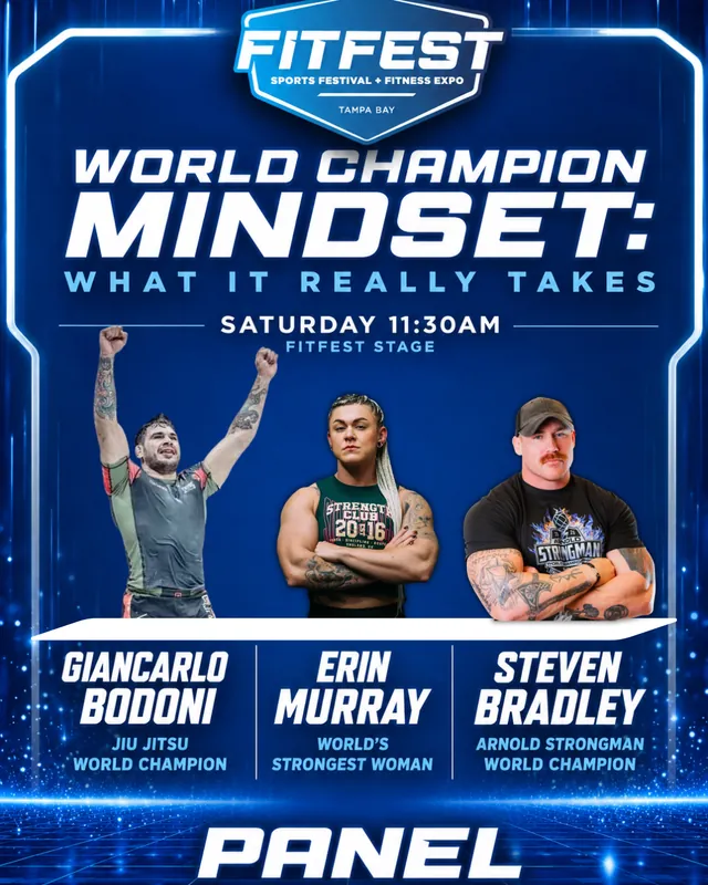 PANEL - World Champion Mindset: What It Really Takes