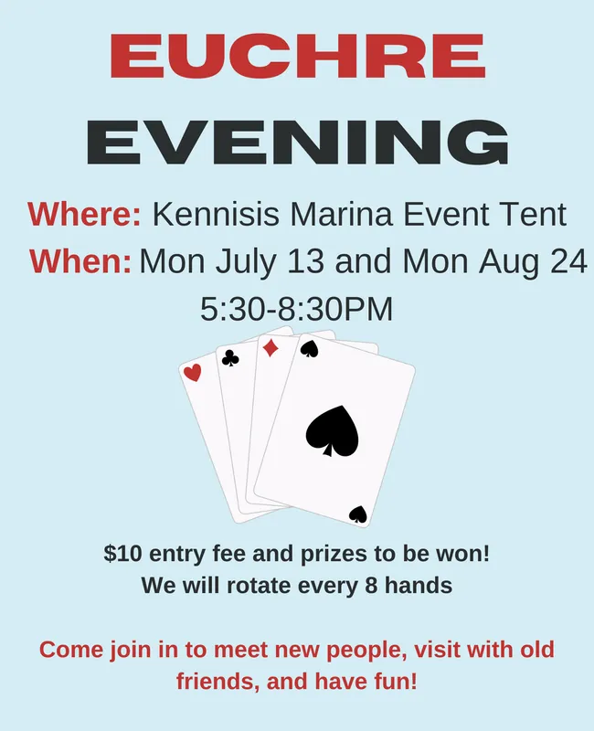 Euchre in the Tent August 24