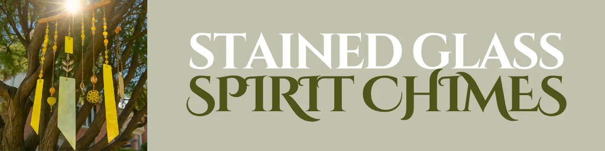 Stained Glass Spirit Chimes