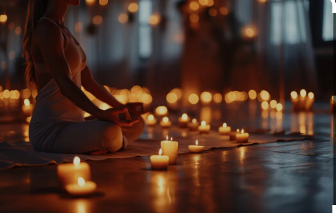 Tuesday Evening Candlelit Vinyasa  - all levels