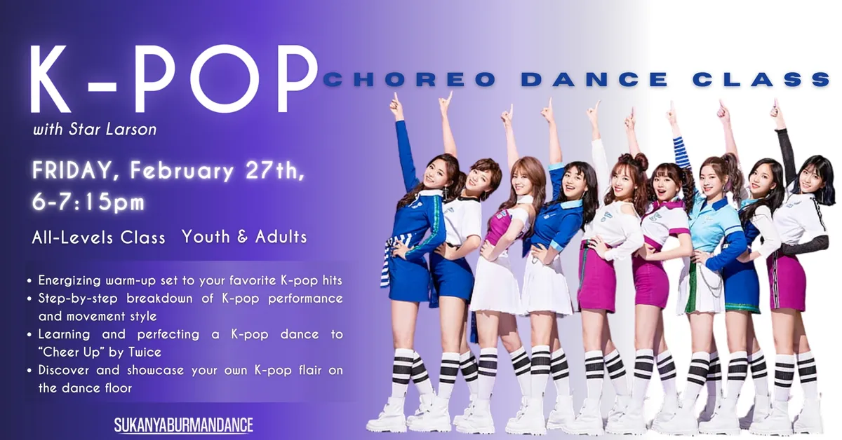 Pop Up: K-Pop Choreo Dance Class - All Ages