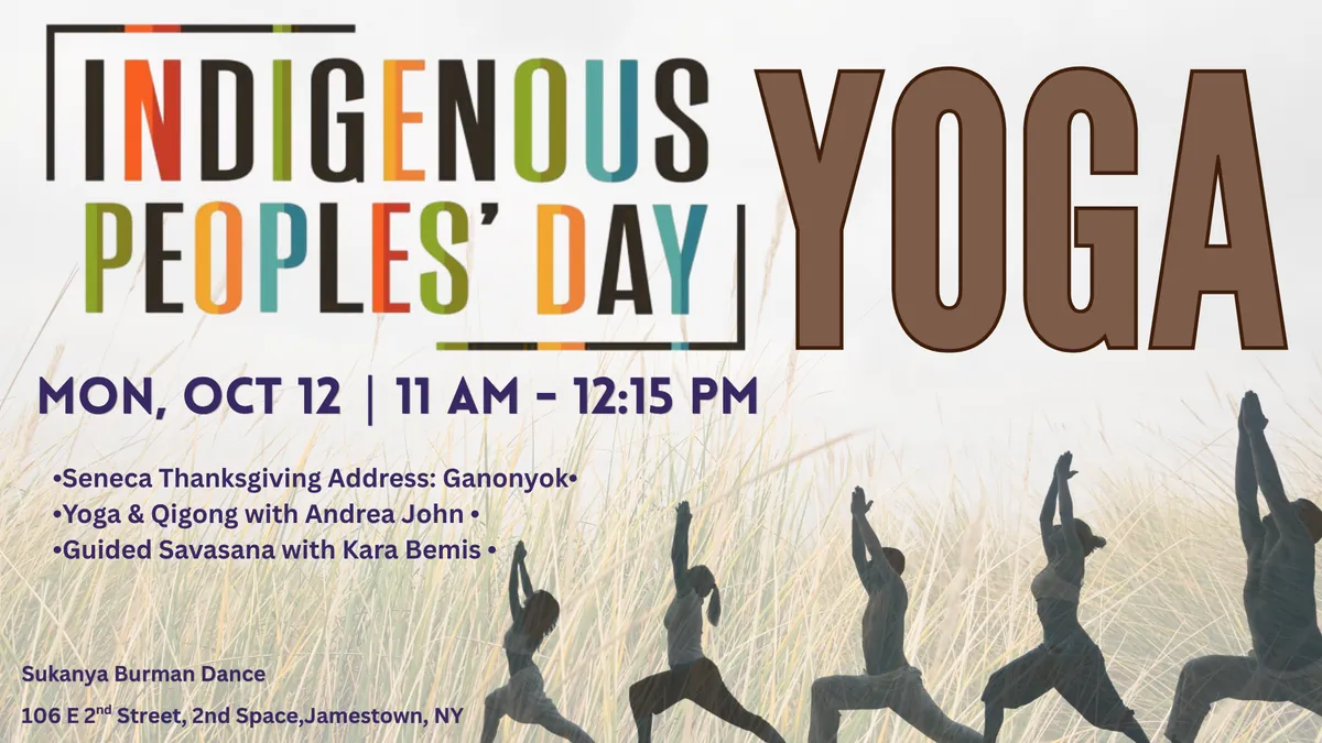 Pop Up Class - Indigenous People's Day Yoga