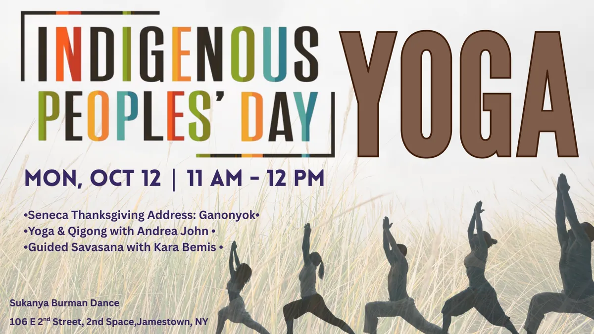 Pop Up Class - Indigenous People's Day Yoga