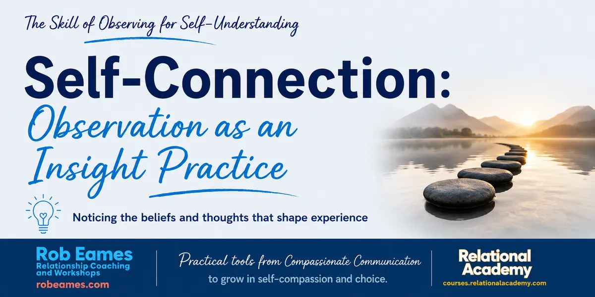 Self-Connection: Observation as an Insight Practice