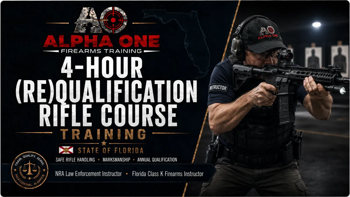 4-Hour Florida Class “G” Rifle Qualification / Requalification Course