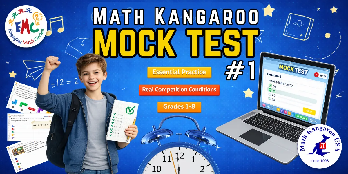Math Kangaroo Mock Test #1