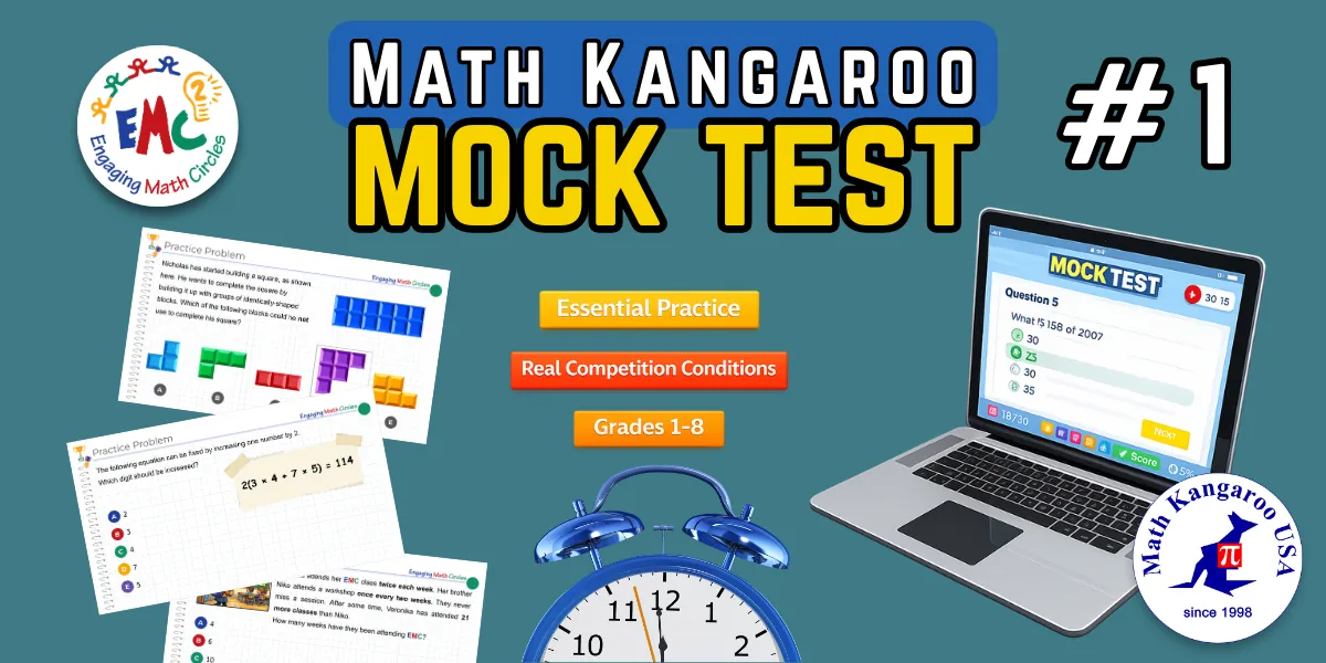 Math Kangaroo Mock Test #1